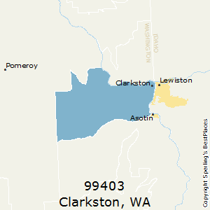 Clarkston (zip 99403), WA