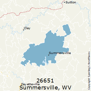 Summersville (zip 26651), WV